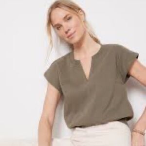 Evereve Nikki short sleeve sweatshirt